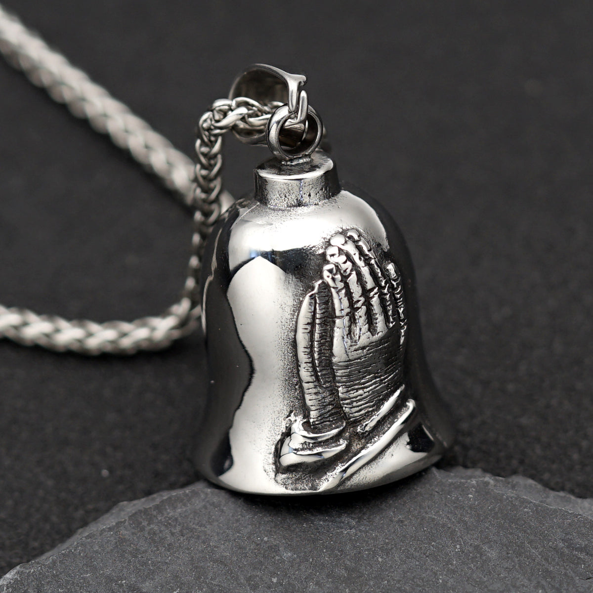 Punk Retro Stainless Steel Pendant Necklace