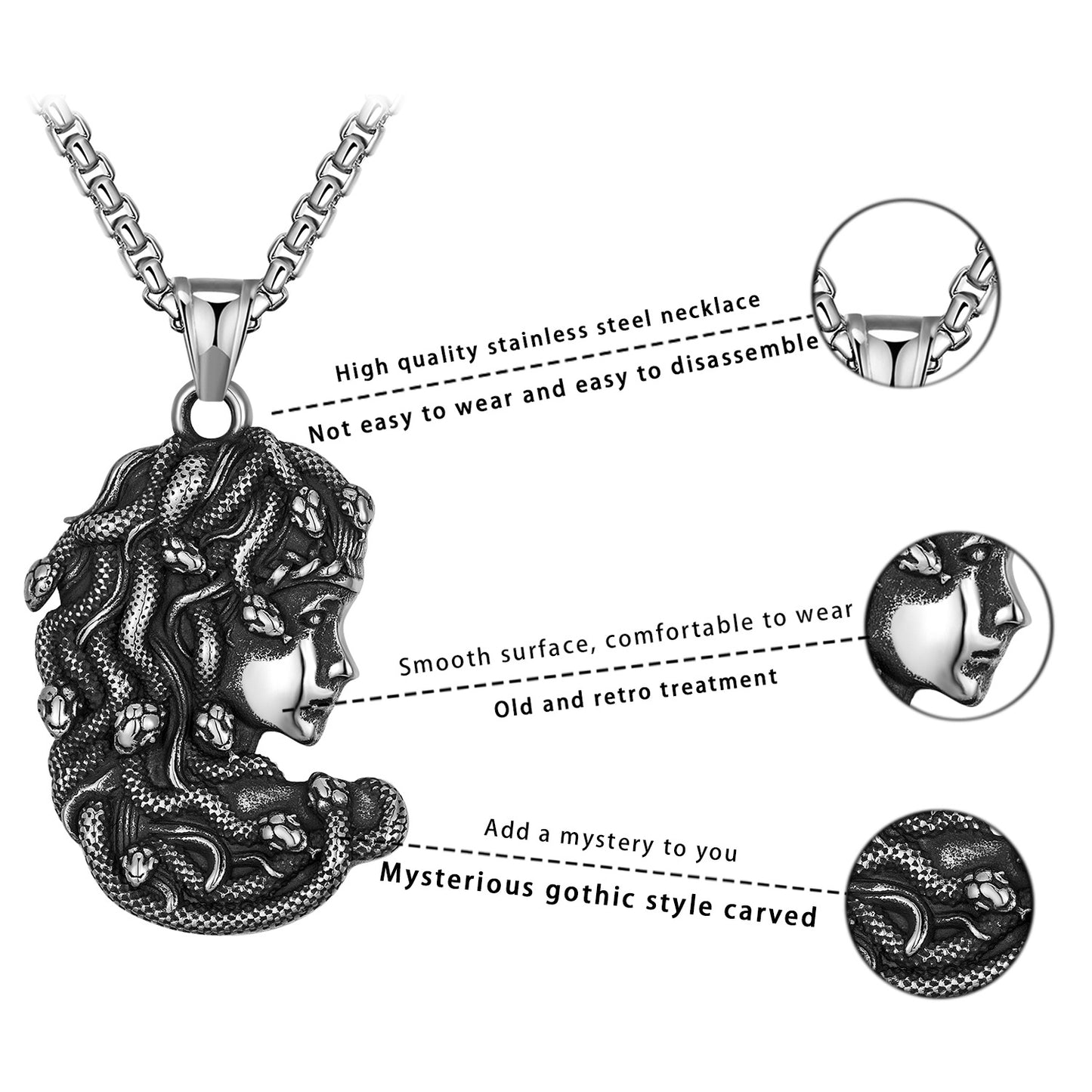 Steel Necklace – Elegant Everyday Wear