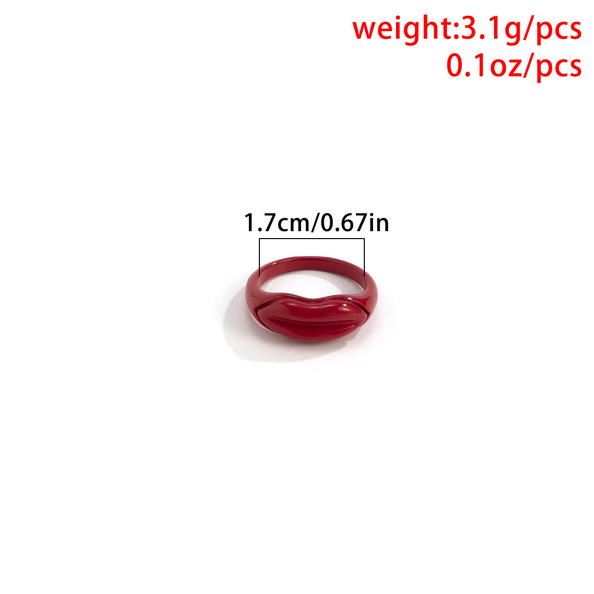 Lighthearted Halloween Lip Ring with European and American Flair