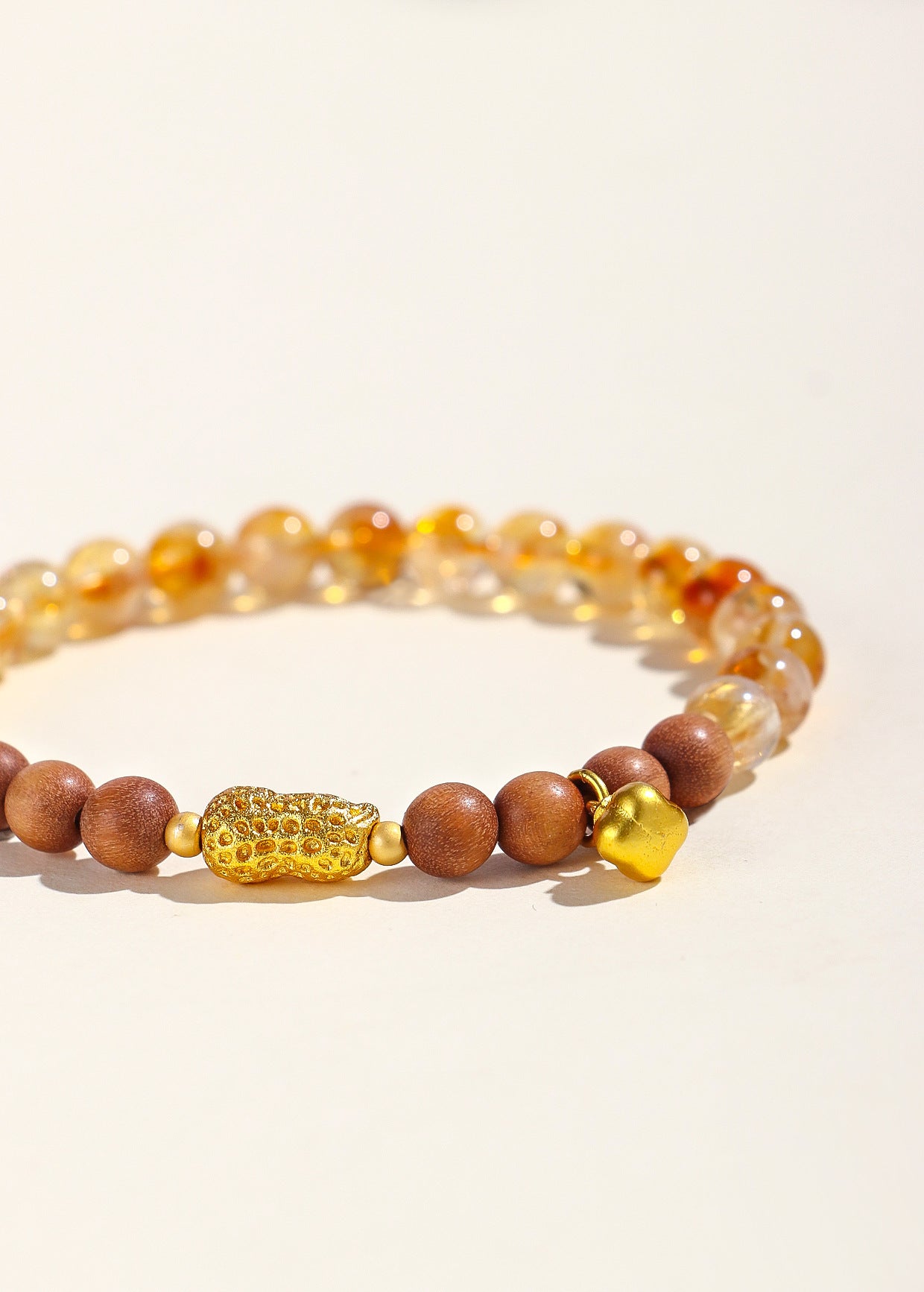 Planderful Fortune's Favor Citrine Bracelet – High-End Fashion Statement