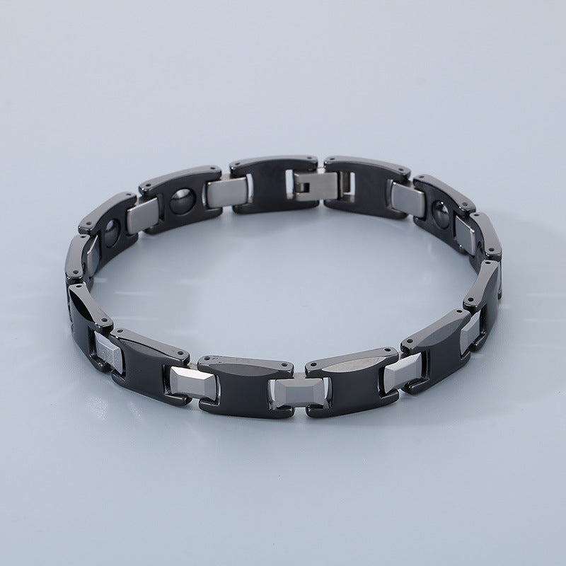 Planderful Magnetic Couple Bracelet Tungsten Steel Unisex