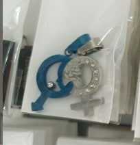 Trendy Titanium Steel Couple Pendant Necklace for Men and Women - Perfect Gift for Couples