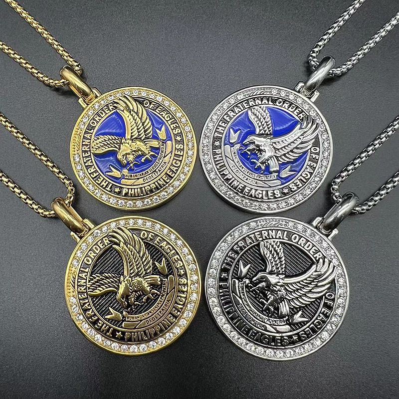 Stainless Steel Eagle Pendant Necklace Durable Everyday Genie By Planderful For Global Travelers