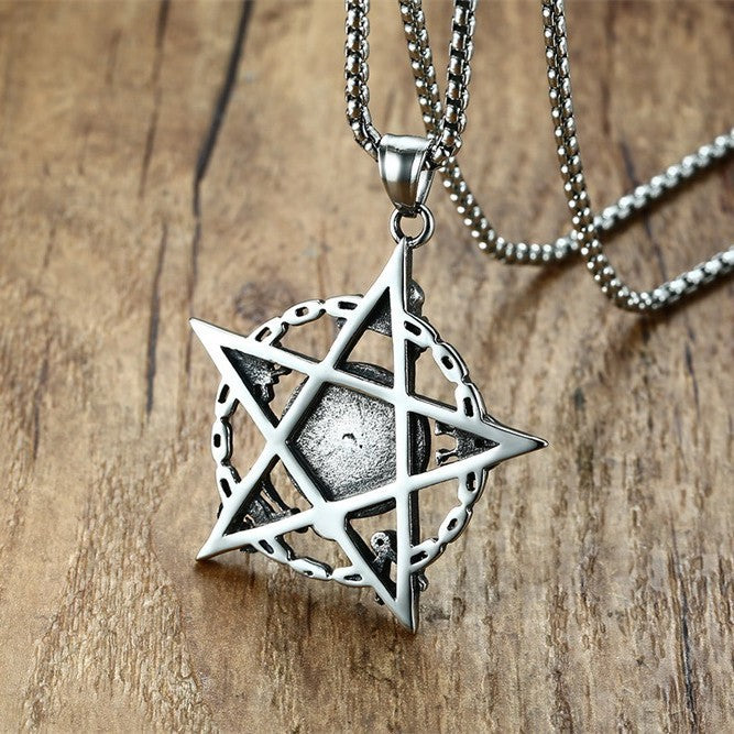 Hipster Hip Hop Street Stainless Steel Necklace