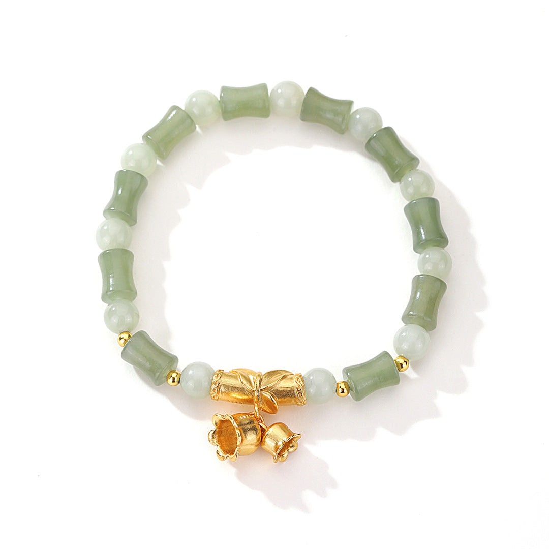 Hetian Jade 925 Sterling Silver Bracelet