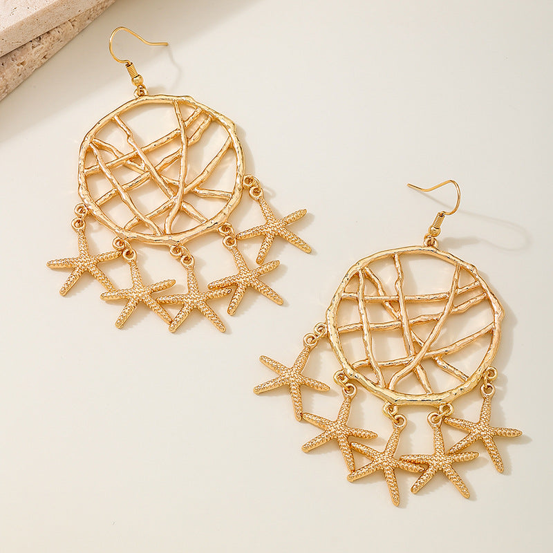 Planderful Vienna Verve Earrings – Retro Fringed Bohemian Design