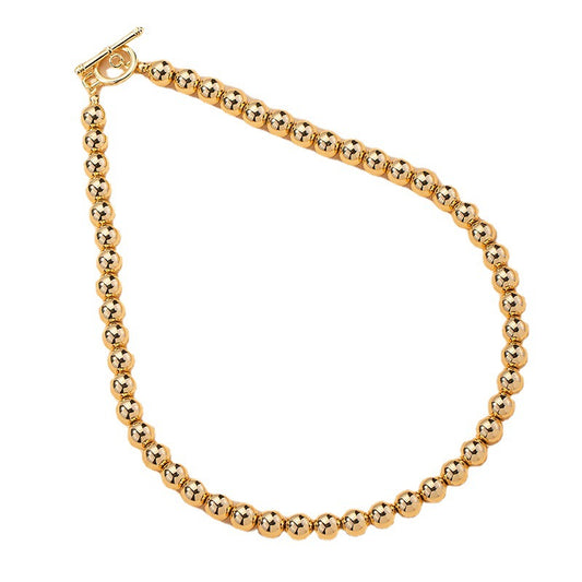 European and American Fashion Metal Beads Necklace - Vienna Verve Collection