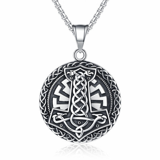 Steel Necklace - Nordic Minimalist