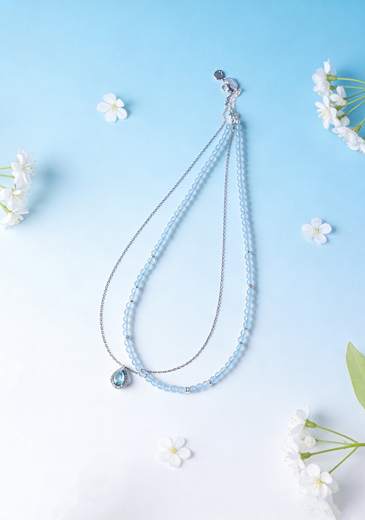 Crystal Layered Necklace