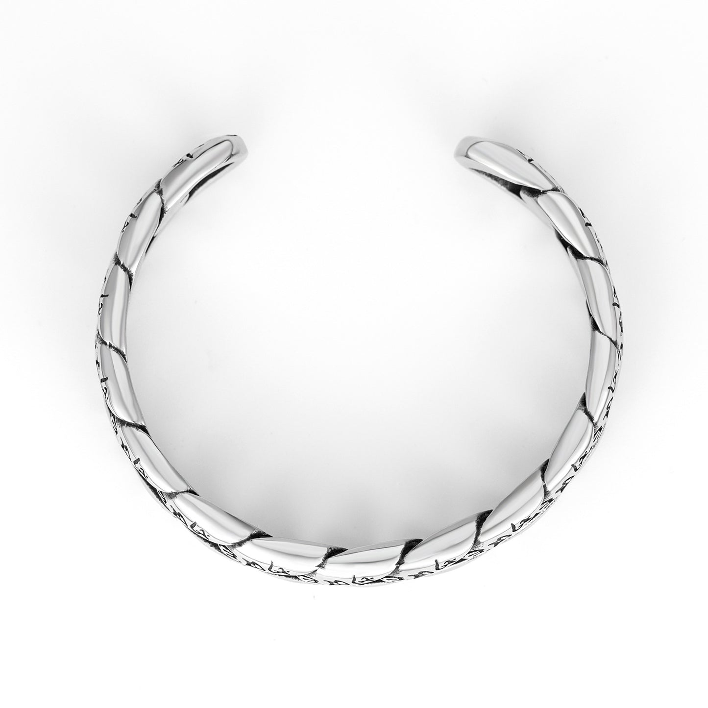 Stainless Steel Bracelet – Statement Mantra