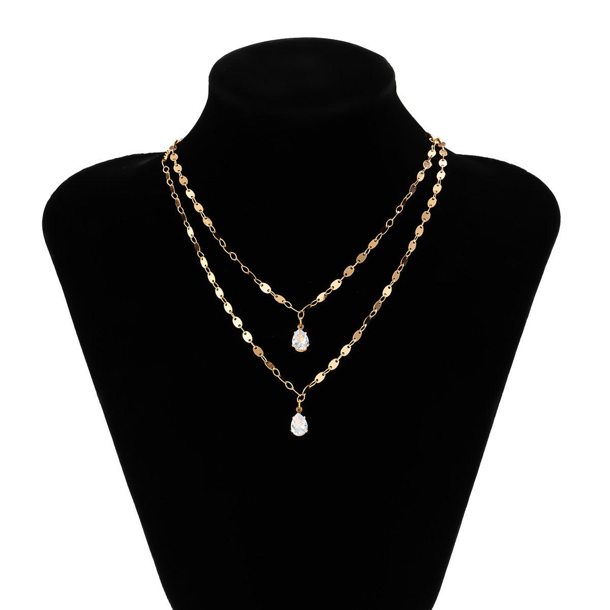 Double-Heart Pendant Necklace from Vienna Verve Collection