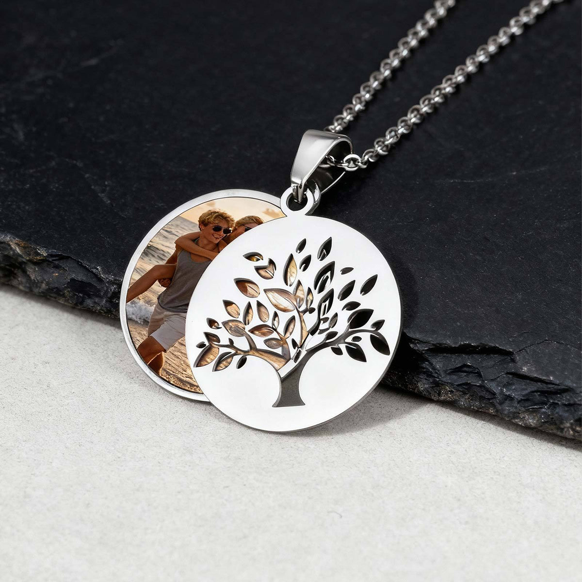 Stainless Steel Pendant — With or Without Chain