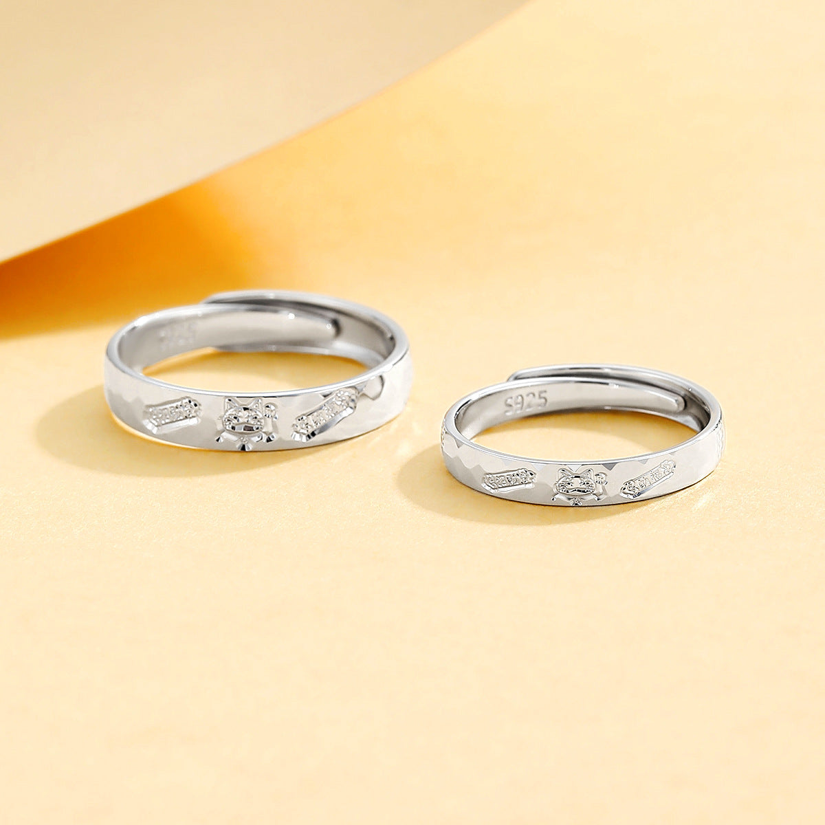 Cat Lucky S925 Sterling Silver Ring