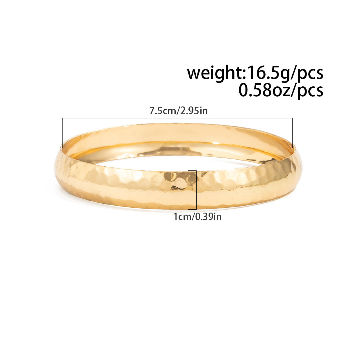 Planderful Crushed Ice Pattern Bracelet For Women Elegant Geometric Minimalist Statement Jewelry