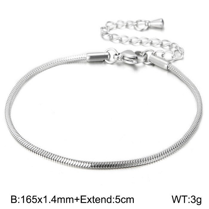 Planderful Adjustable Titanium Steel For Men Bracelet