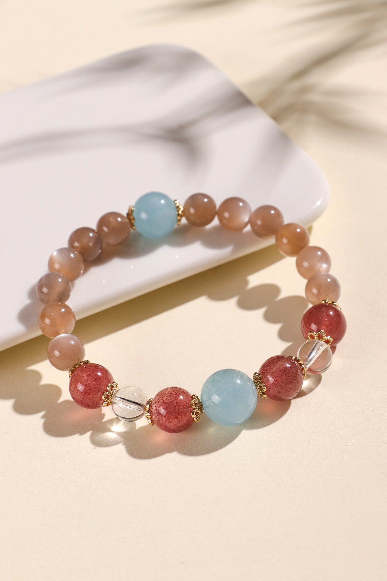 Planderful Fortune's Favor Bracelet – Elegant Crystal Beaded Design