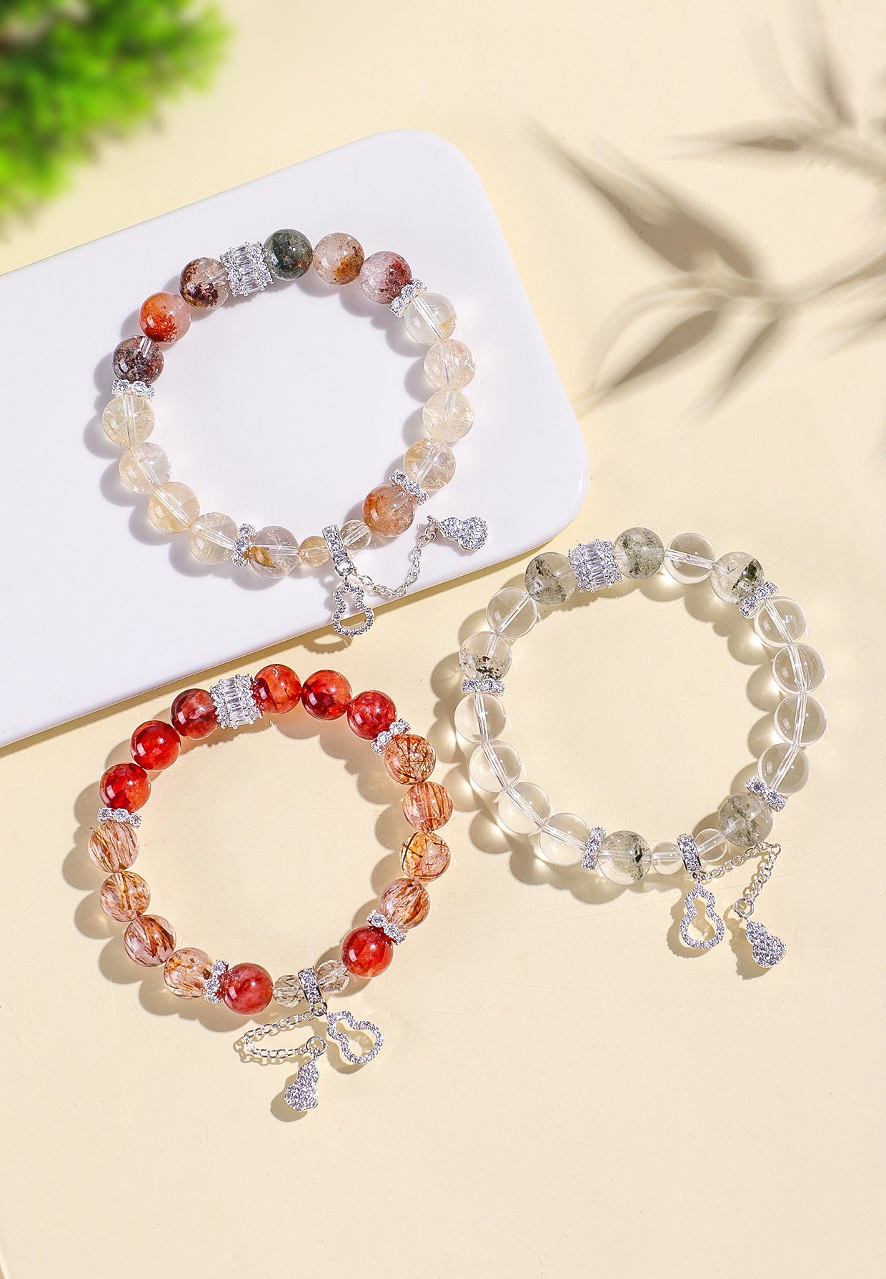 Planderful Fortune's Favor Bracelet – Elegant Natural Crystal Design