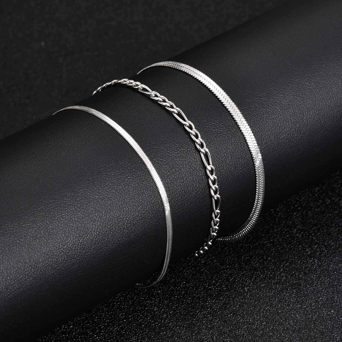 Devil's Eye Zircon Stainless Steel Bracelet