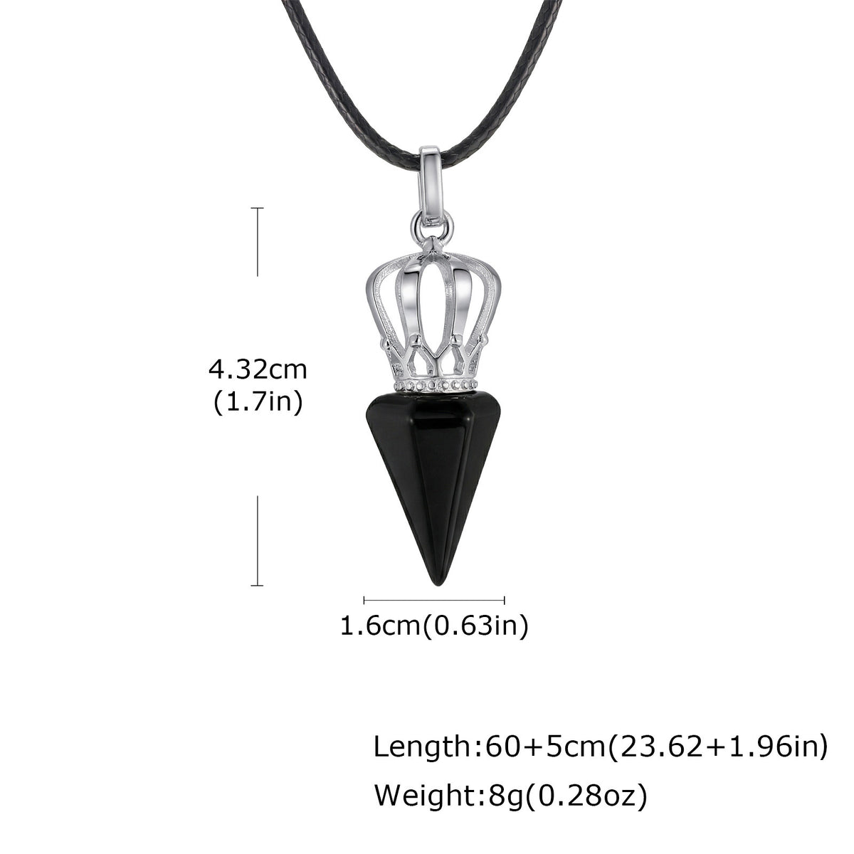 Tiger's Eye Stainless Steel Pendant