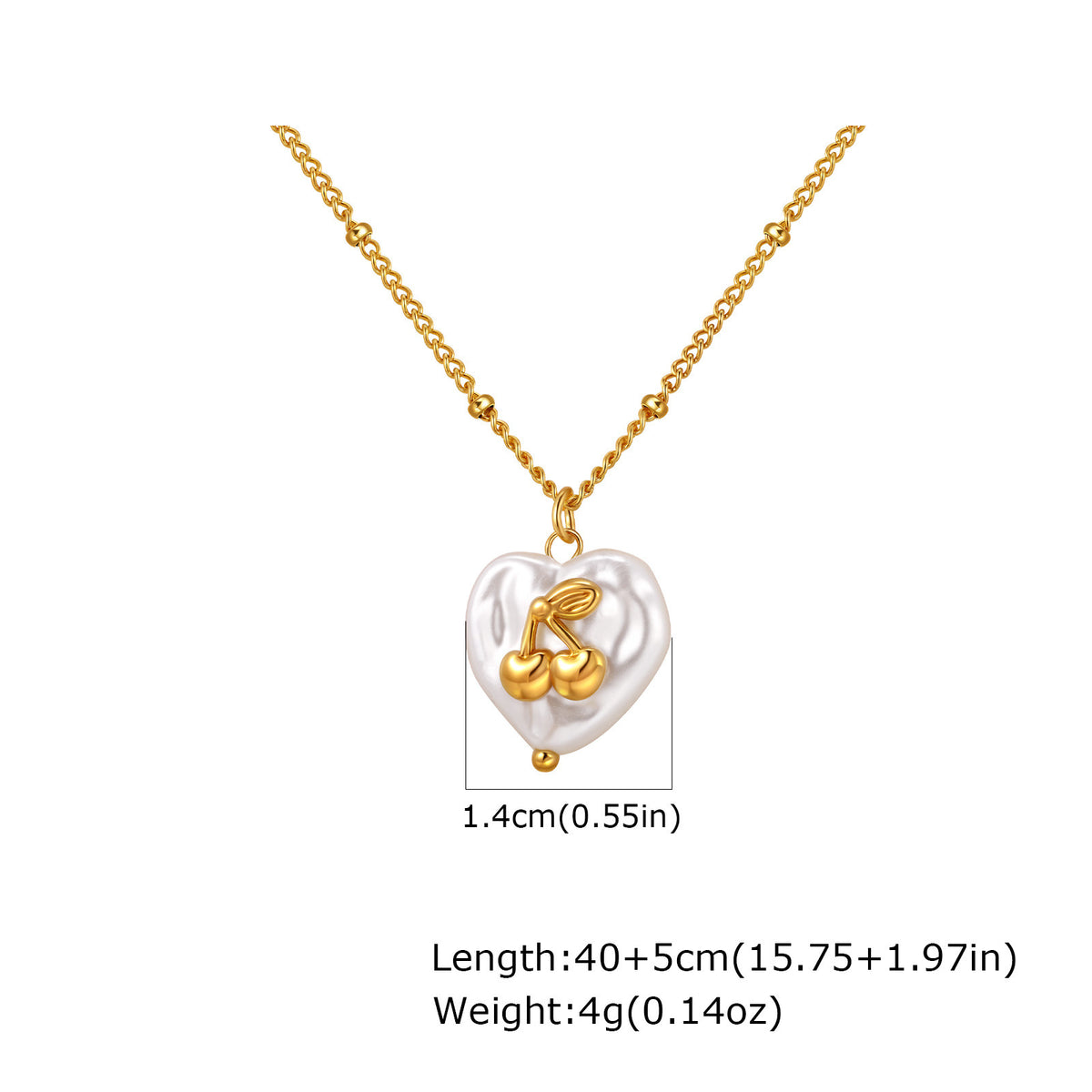 Pearl Stainless Steel Necklace