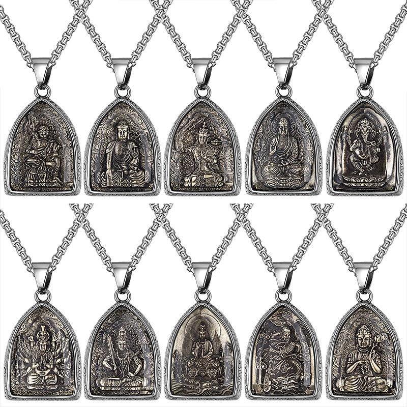 Titanium Steel Necklace – Vintage for Men