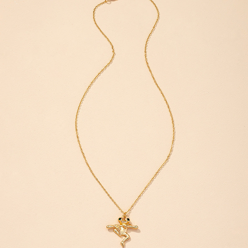 Frog Charm Necklace - Vienna Verve Collection