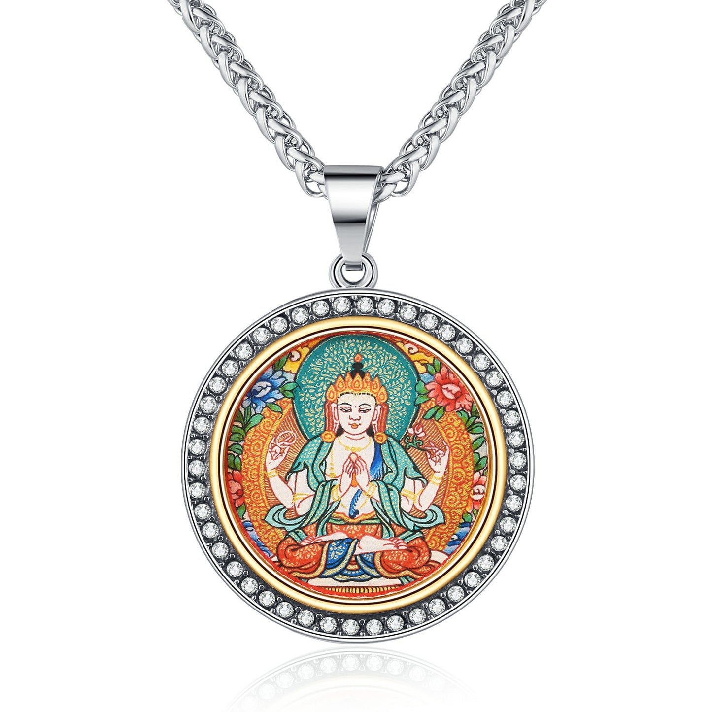 Zircon Necklace – Vintage Zodiac Sign Jewelry