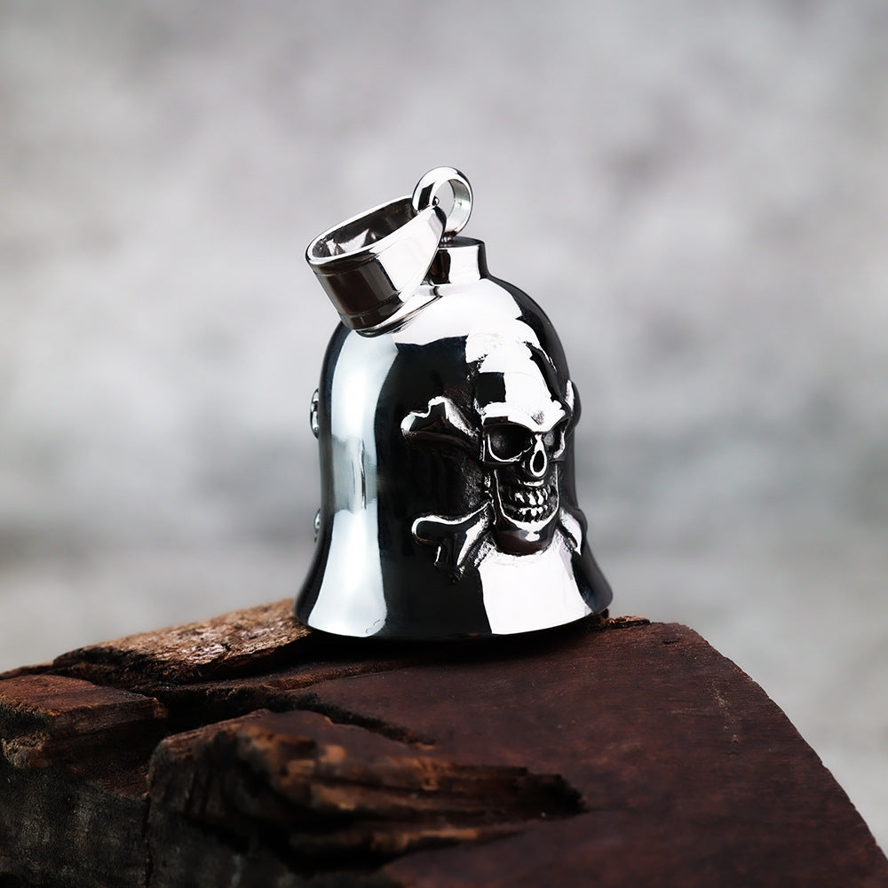 Tree of Life Skull Stainless Steel Men's Pendant Necklace