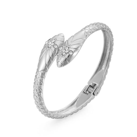 Planderful Vienna Verve Snake Bracelet – Elegant Retro Style with Animal Elements