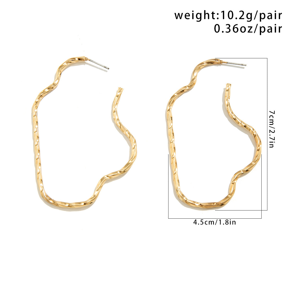 Planderful Statement Earrings Long Wrapped Design Versatile Elegant For Women Fashion Lovers