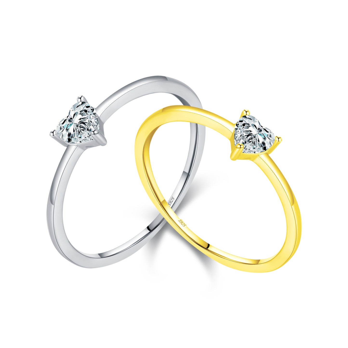 Planderful Everyday Genie Ring – Fashionable Love Heart-Shaped Design
