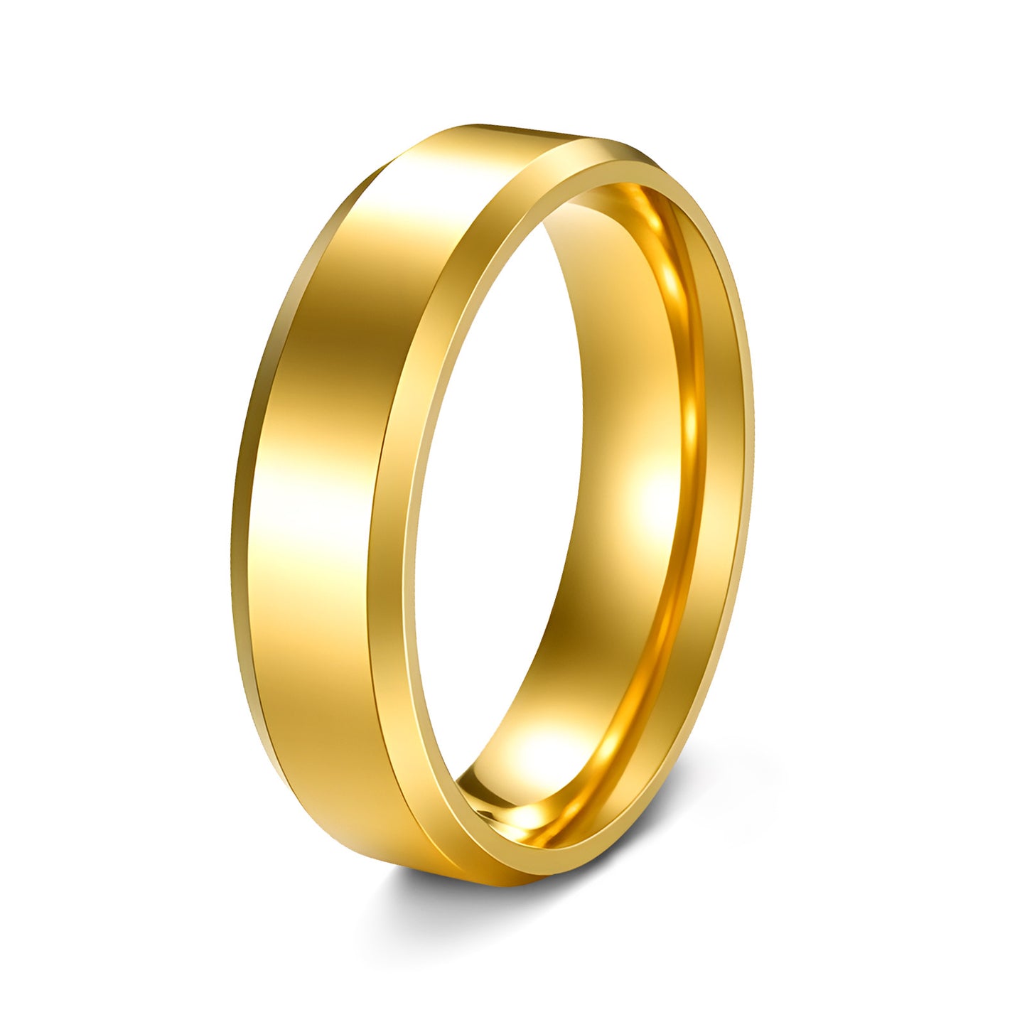 Stainless Steel Unisex Ring Planderful Everyday Genie Collection Minimalist Durable Trendy Jewelry For Him And Her