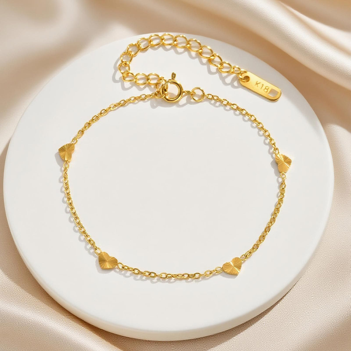Heart Stainless Steel Bracelet Unisex