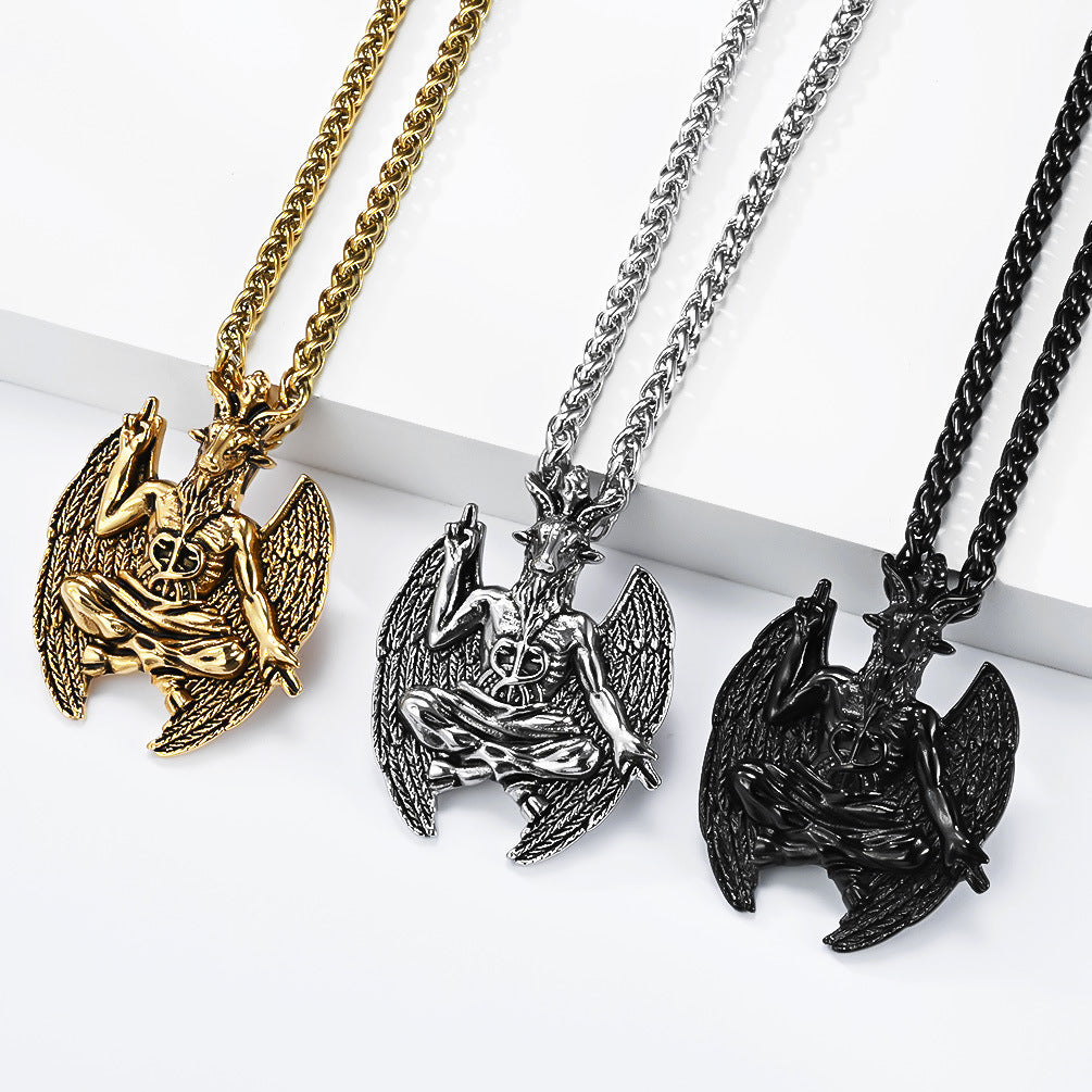 Stainless Steel Vintage Punk Necklace