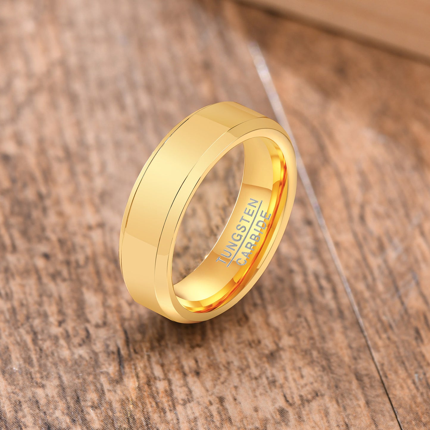 New Jewelry Wholesale Tungsten Steel Men's Ring Korean Edition