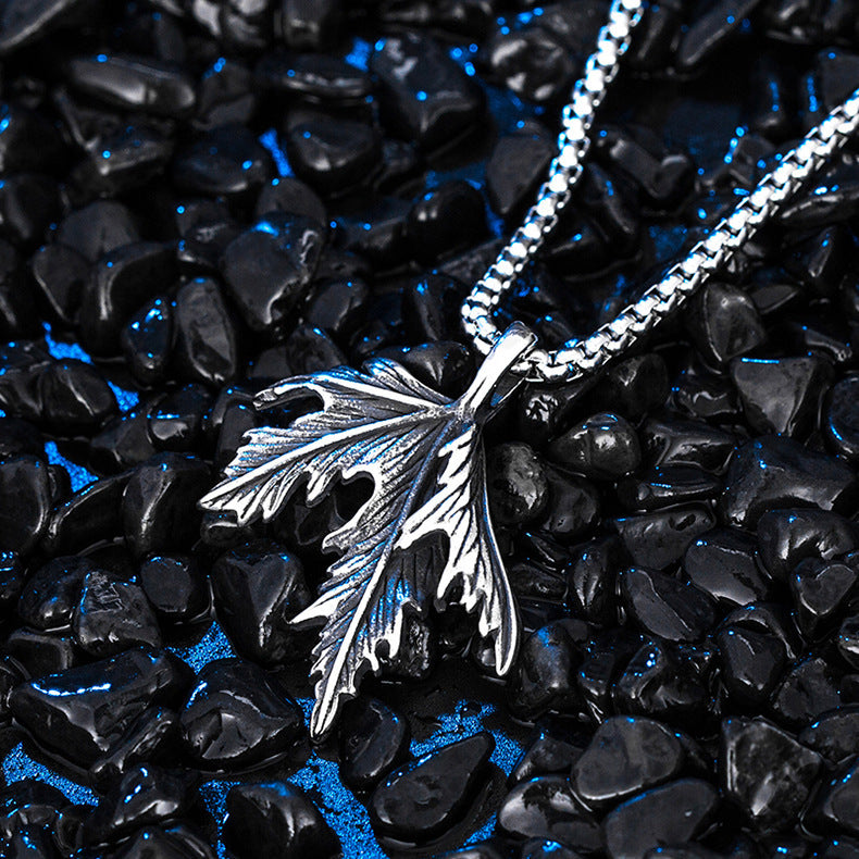 Steel Necklace – Minimalist Men's Urban Statement Pendant for Everyday Style and Confidence