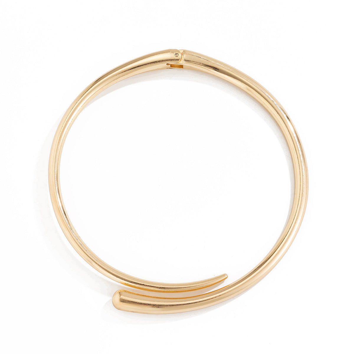 Planderful Vienna Verve Choker Necklace – Elegant Cold Metal Design