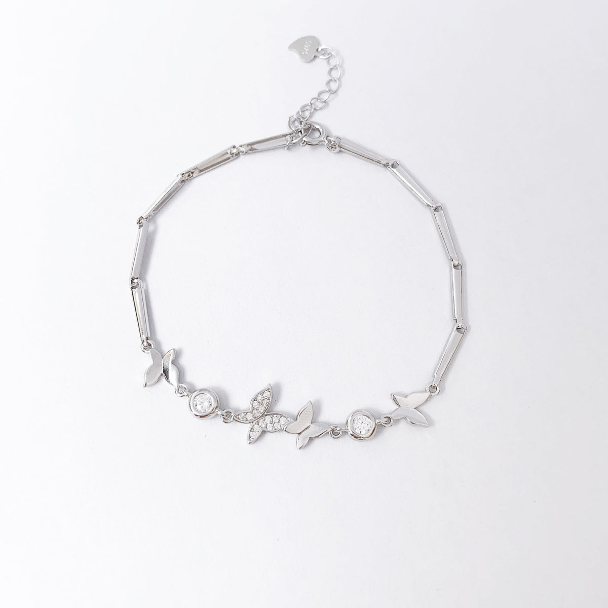 Butterfly 925 925 Sterling Silver Bracelet