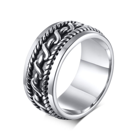 Stainless Steel Personalized Casting Ring for Men Wholesale