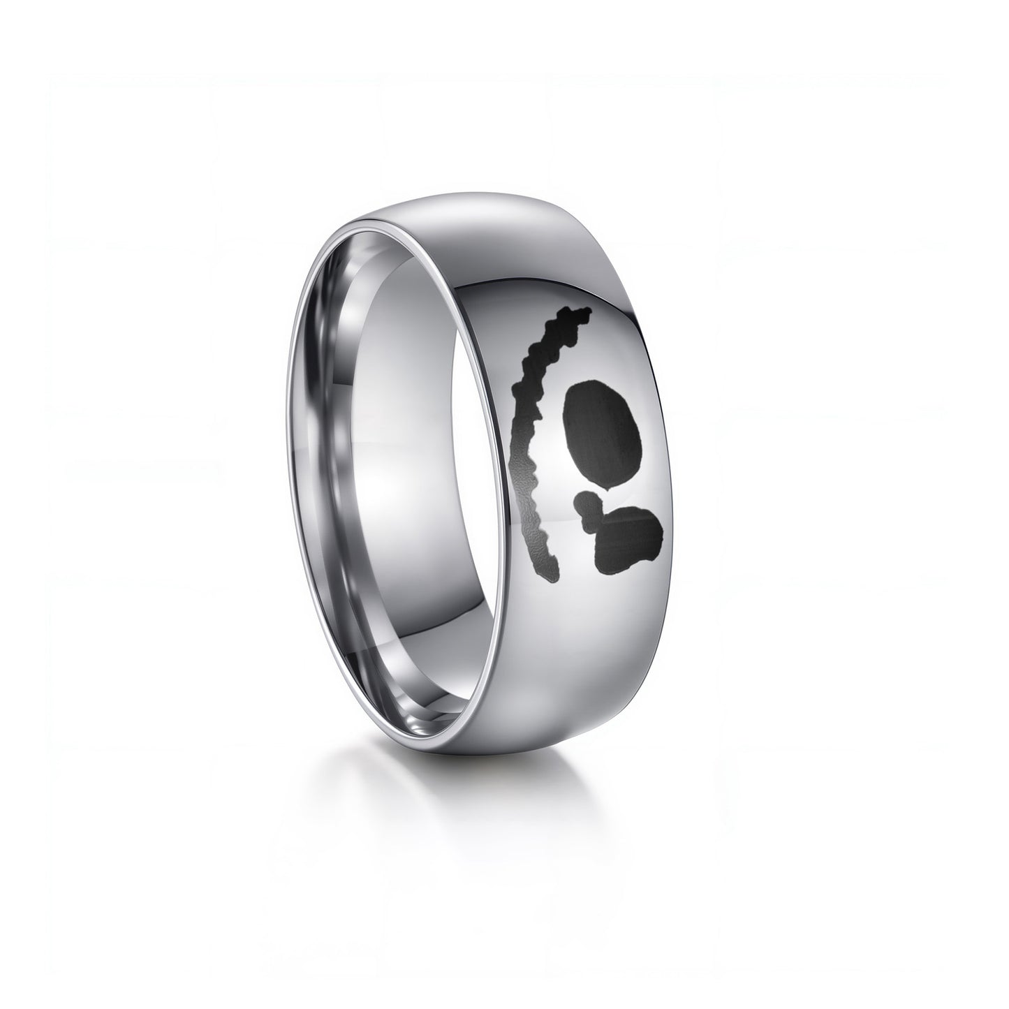 Planderful Skull Couple Ring Stainless Steel Him And Her