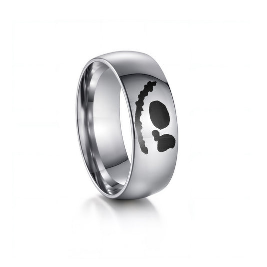 Planderful Skull Couple Ring Stainless Steel Him And Her