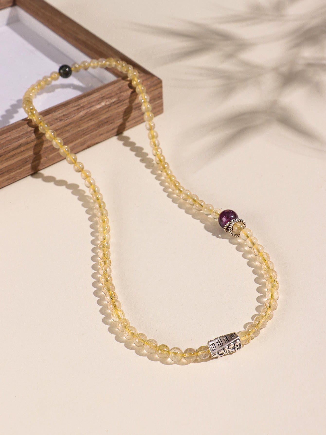 Planderful Fortune's Favor Bracelet – Elegant Citrine and Crystal Design