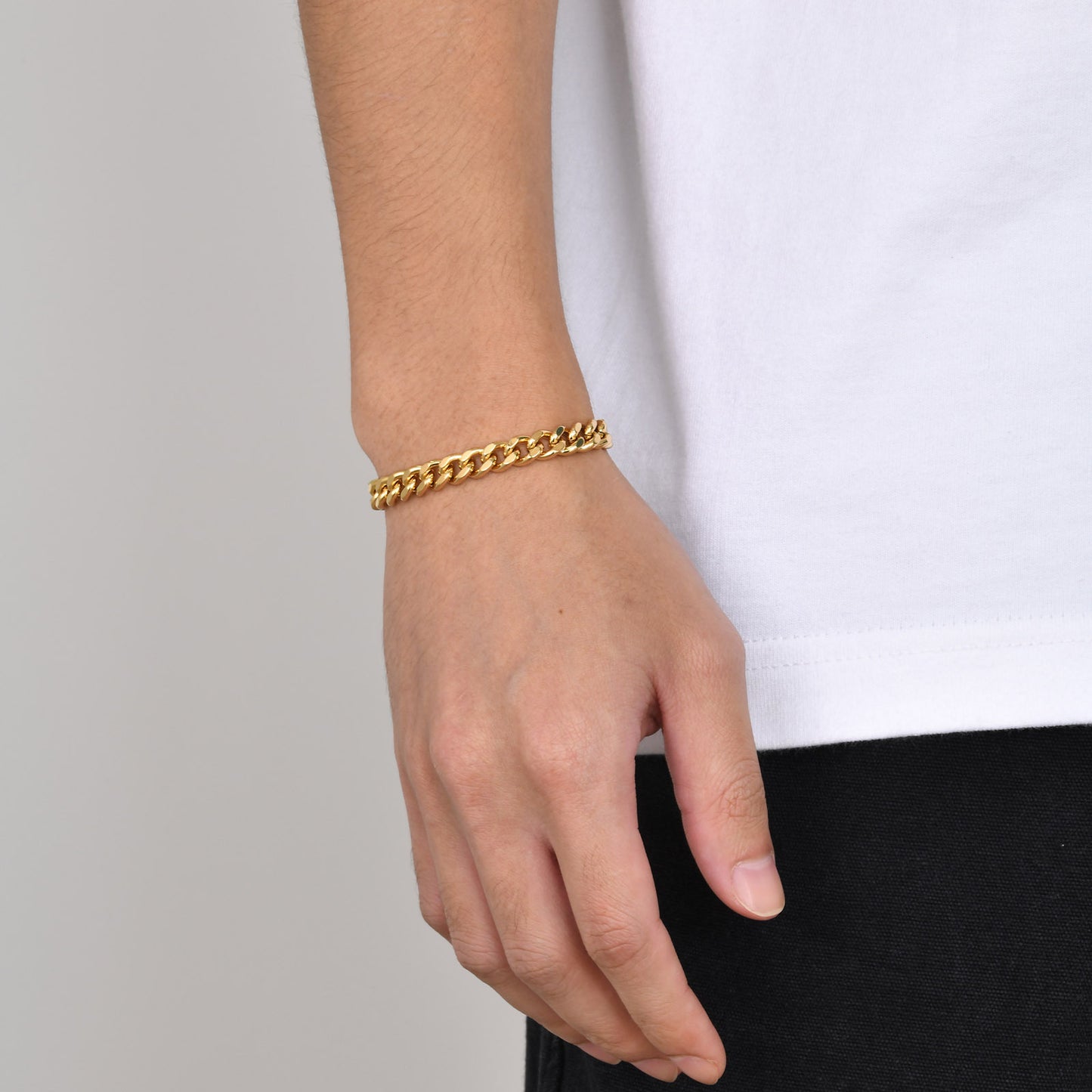 Titanium Steel Jewelry Stainless Steel Cuban Chain for Men