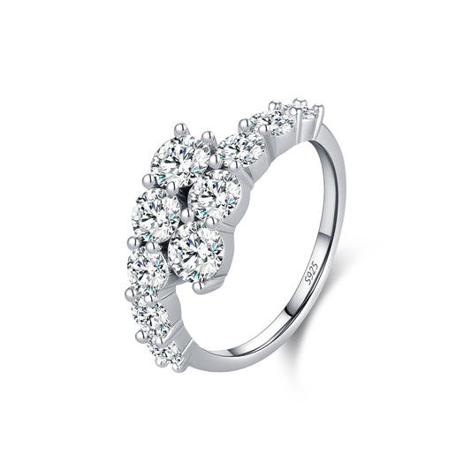 Planderful Everyday Genie Ring – Elegant Zircon Stacked Design
