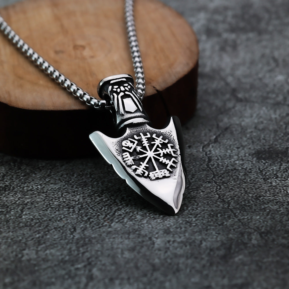 Norway Nordic Viking Pendant Personalized Men's Necklace