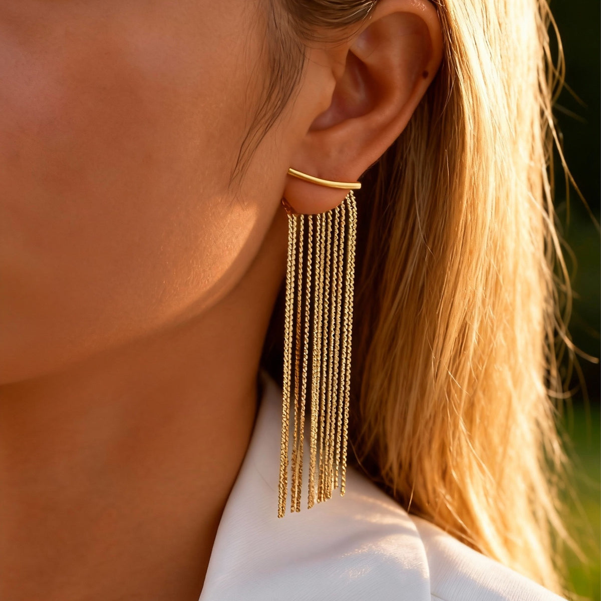Modern Stainless Steel Earrings