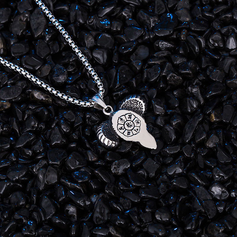 Titanium Steel Necklace - Vintage Hip Hop Punk