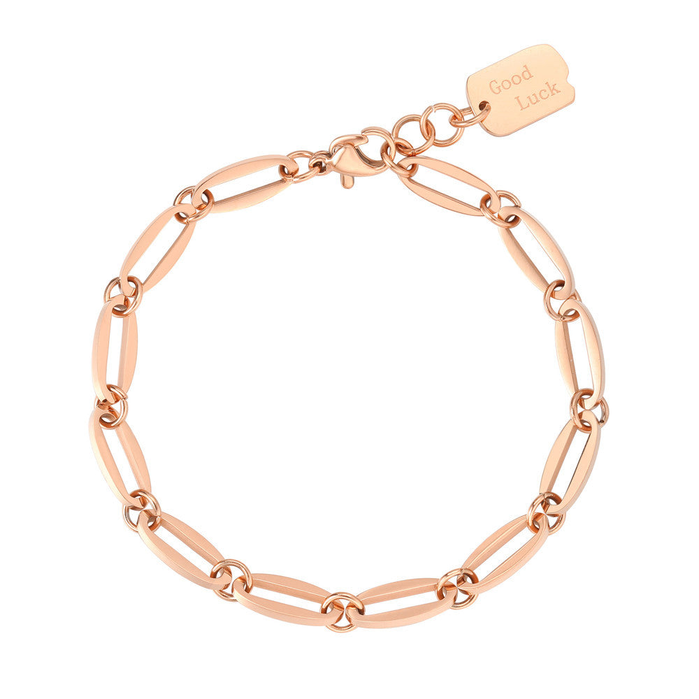 Titanium Steel Unisex Bracelet Planderful Everyday Genie Collection Durable Minimalist Cold Style