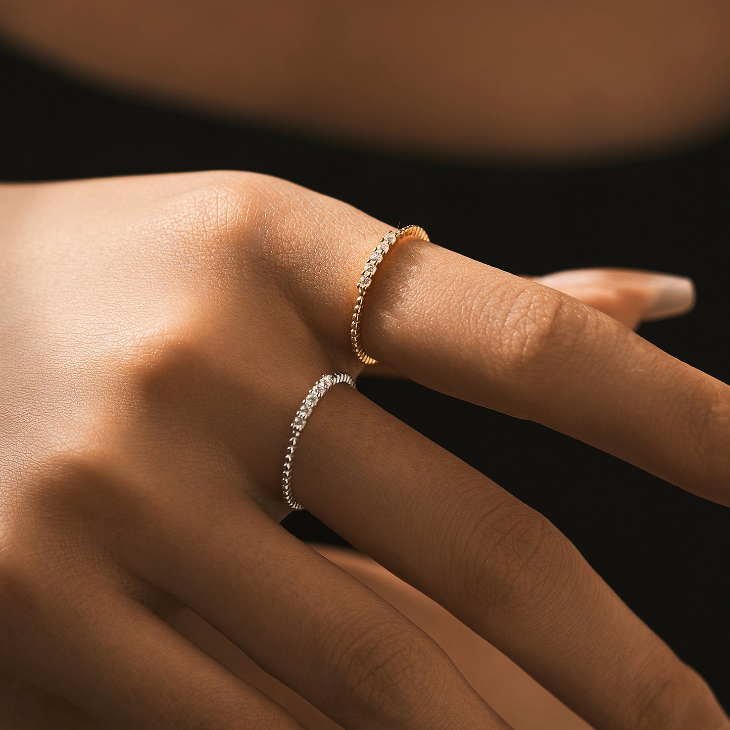 Planderful Moissanite Clover Ring – Stunning Sparkle with Moissanite Clarity