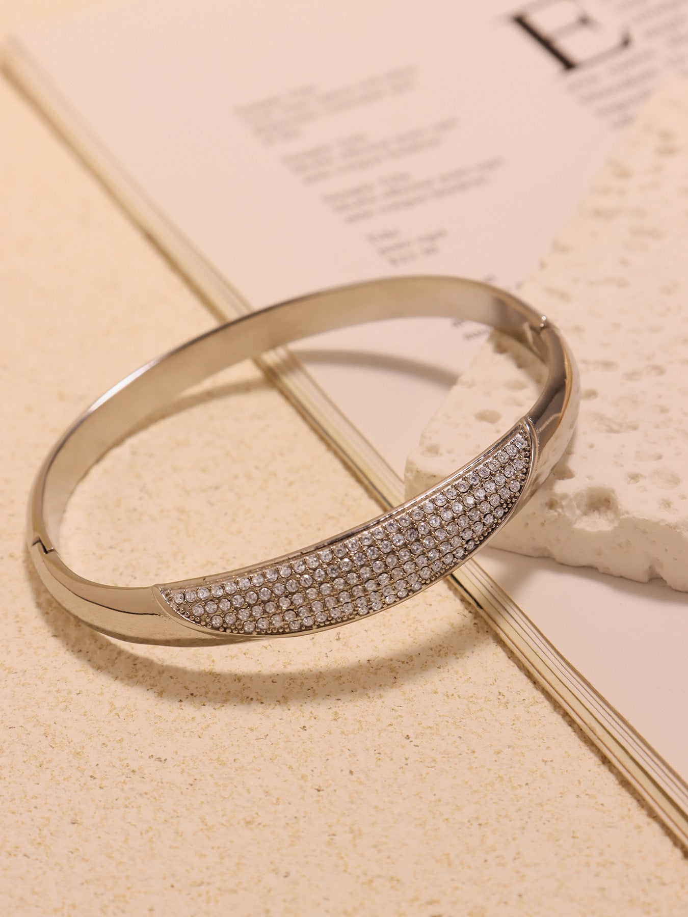 Planderful Zircon Bracelet Gypsy Star 18K Gold Plated Women